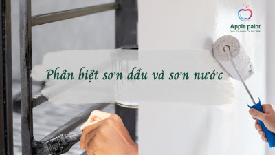 Phân biệt sơn gốc dầu và gốc nước: Khác nhau ở điểm nào và nên chọn loại nào?