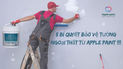 Bí quyết giữ sơn ngoại thất luôn bền đẹp theo thời gian