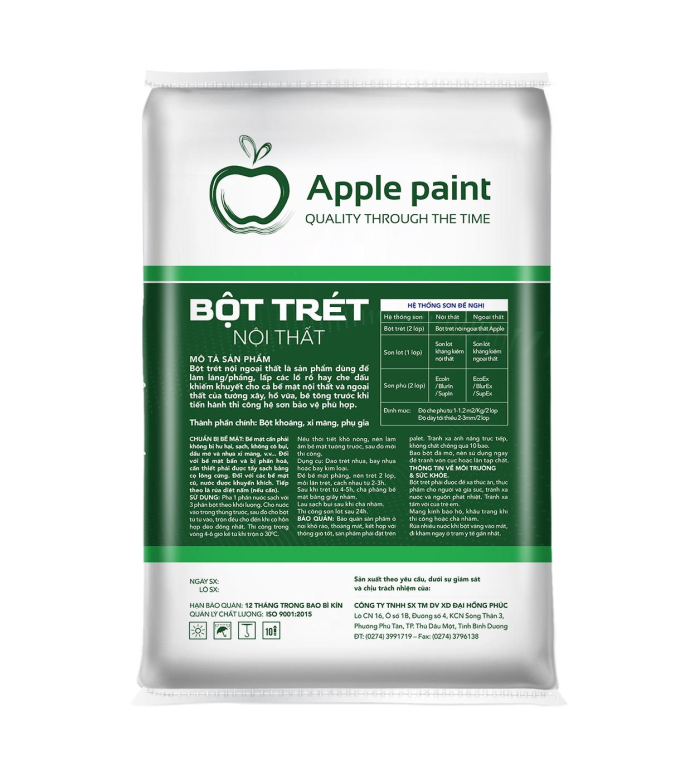 Bột trét nội thất PI400