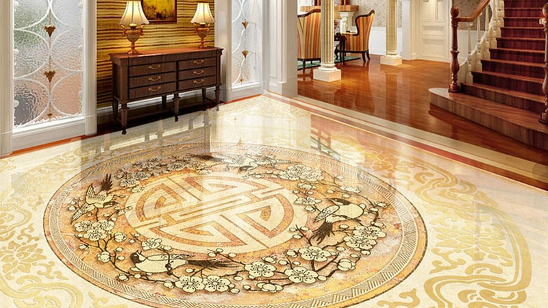 Sơn Epoxy 3D giúp sàn nhà luôn sáng bóng, không bám bẩn