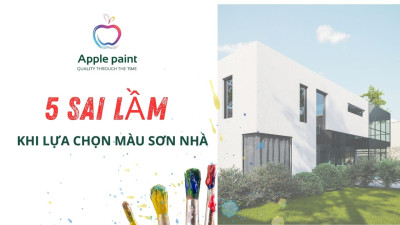 5 sai lầm thường gặp khi chọn màu sơn và cách khắc phục để không gian luôn đẹp như ý