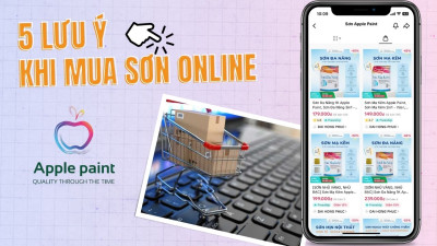 5 Lưu ý khi mua sơn online – Bí quyết chọn đúng, tránh hàng kém chất lượng.